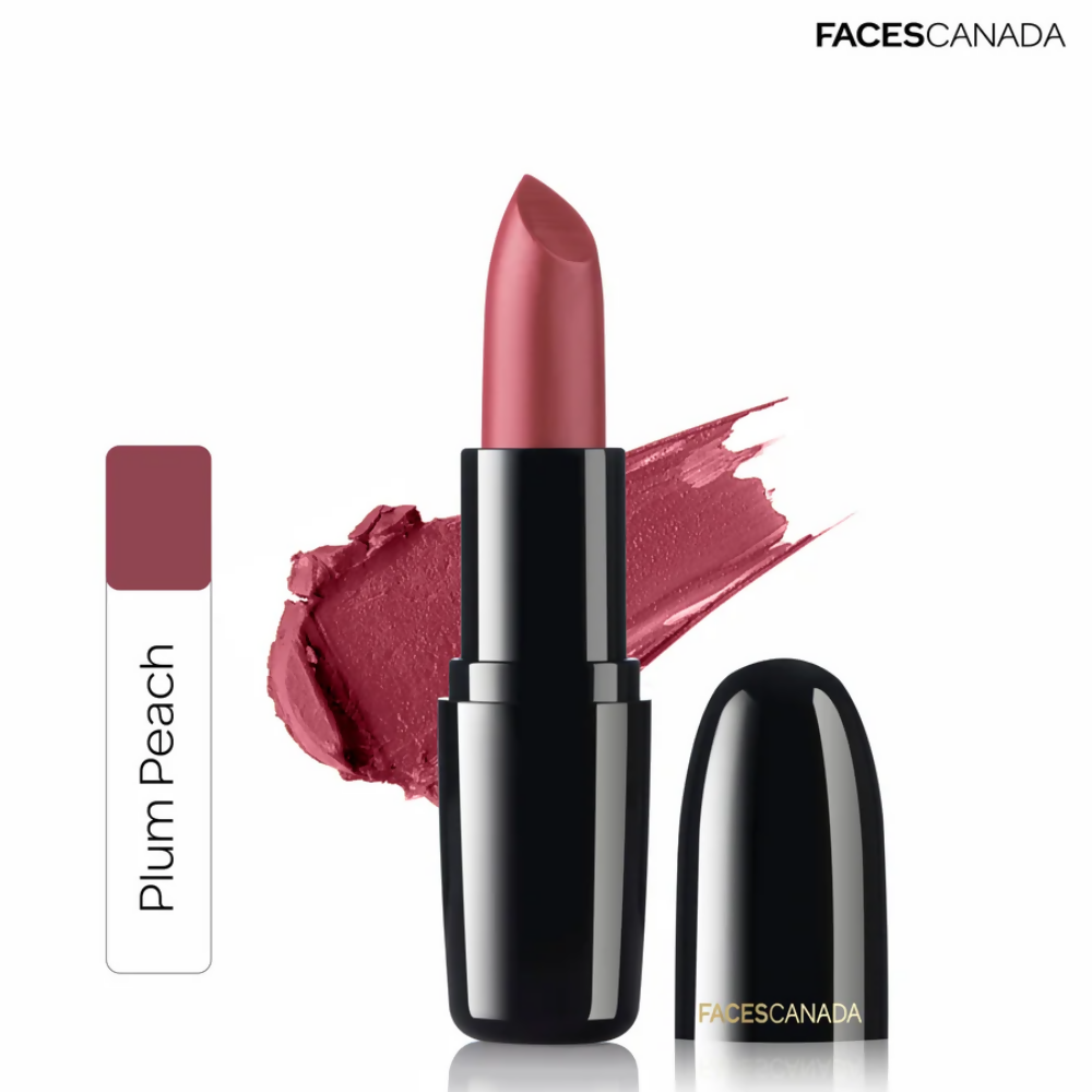 Faces Canada Creme Finish Lipstick - Plum Peach 06 - Distacart
