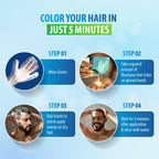 Nisha Quick Color Shampoo Hair Color-Original Black - Distacart
