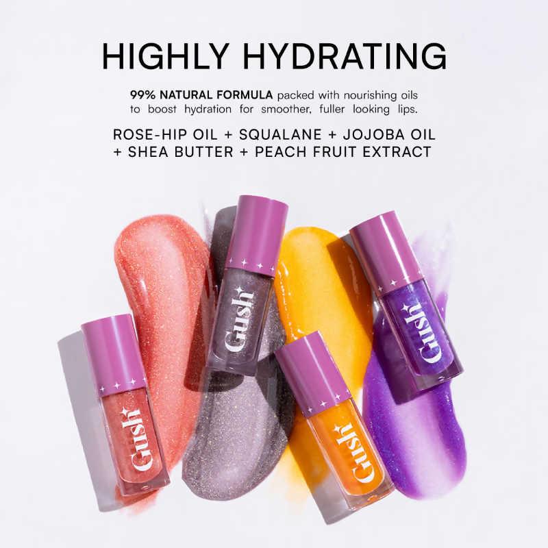 Gush Beauty H-Inched Transformative Glossy Lip Tint - Purple Sunset