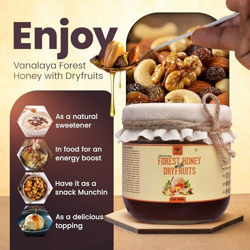 Vanalaya Forest Honey with Dry Fruits