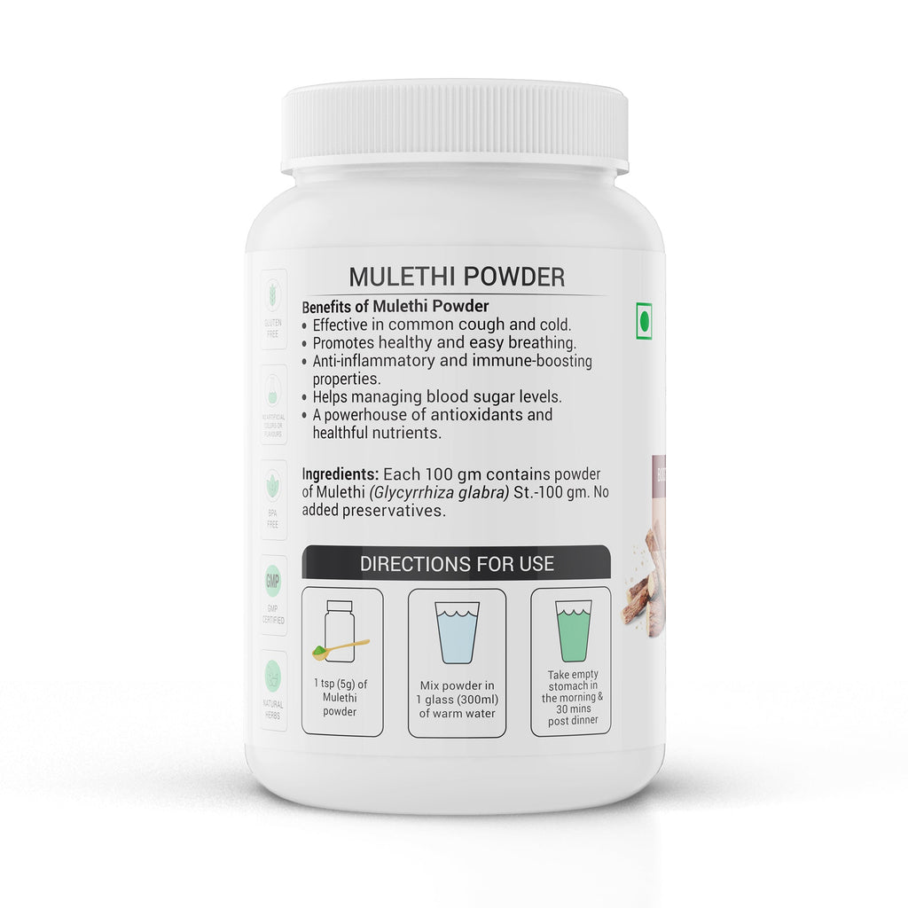 Krishna'S Herbal & Ayurveda Mulethi Powder - Distacart