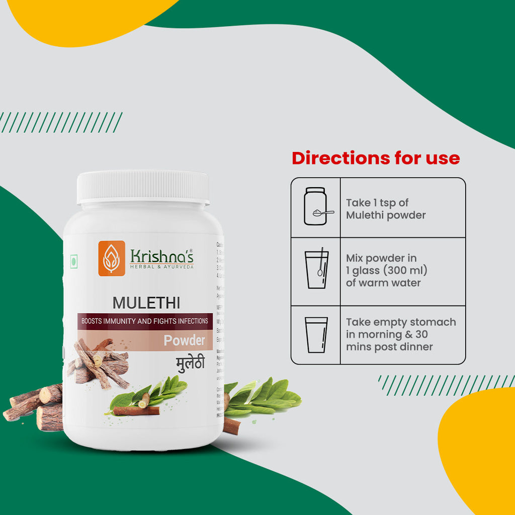 Krishna'S Herbal & Ayurveda Mulethi Powder - Distacart