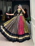 Lorenvalley Dola Silk And Pure Cotton with Dola Silk And Pure Cotton Lehenga Choli