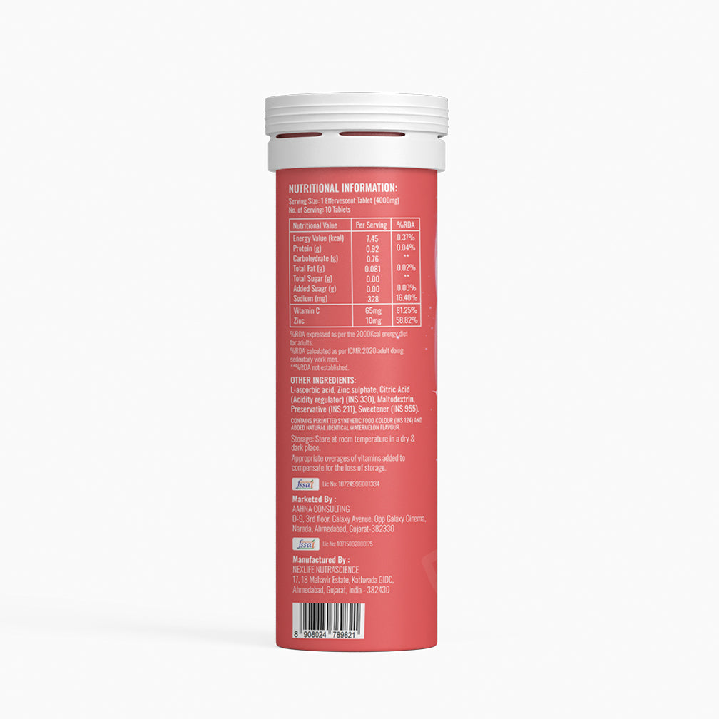 BOOSTIQ Pop & Spark Effervescent Tablets - Melon Musk