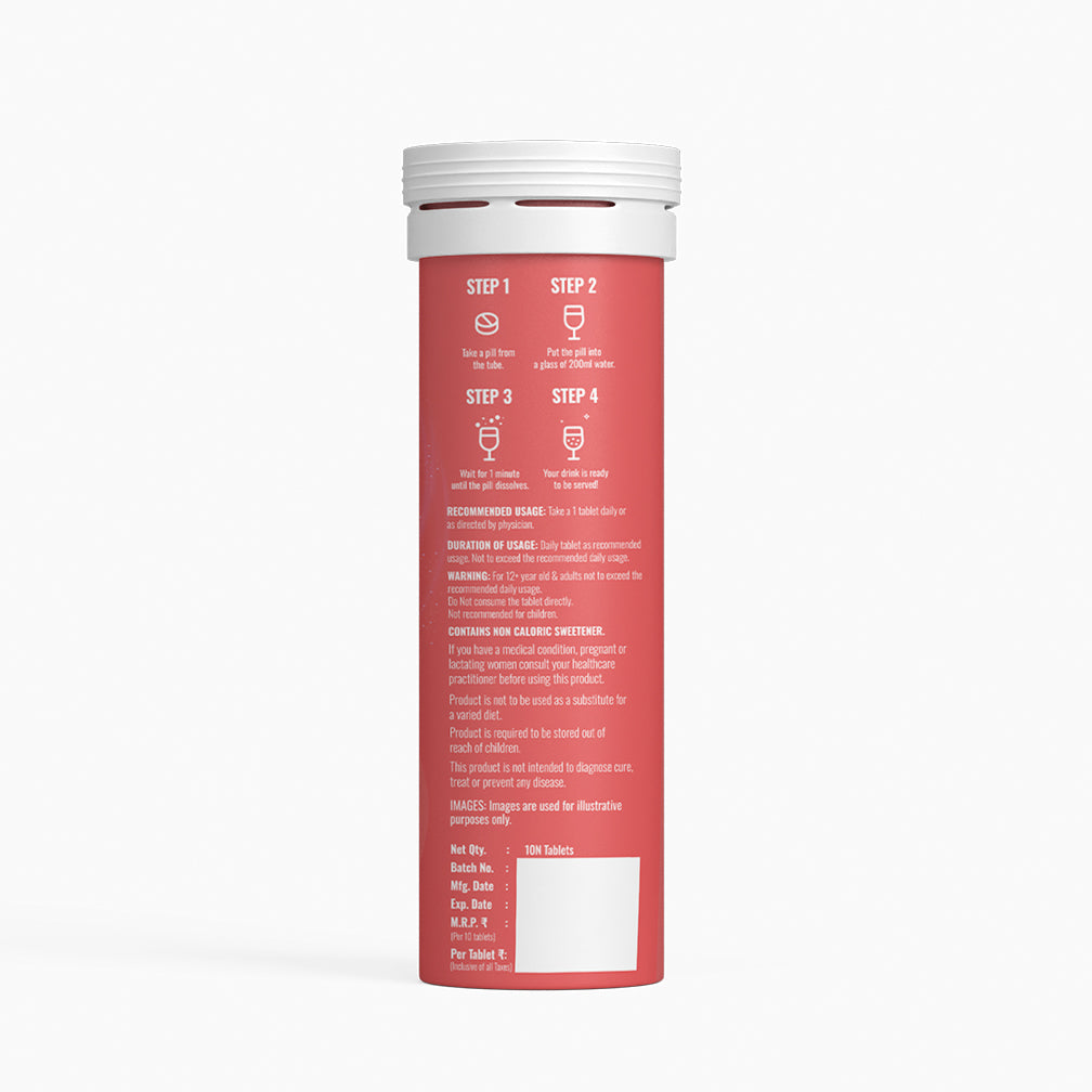 BOOSTIQ Pop & Spark Effervescent Tablets - Melon Musk