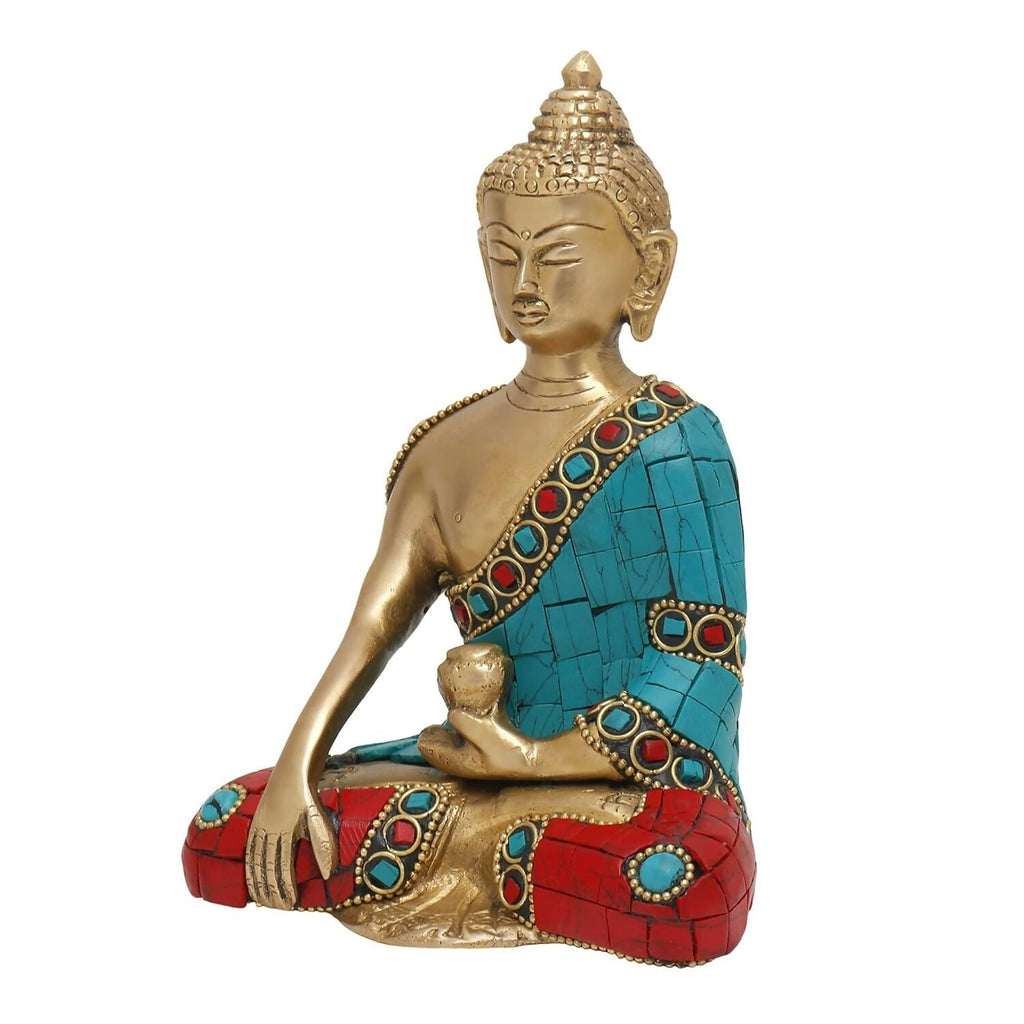 Pick End Now Brass Gautam Buddha Idol