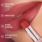 Swiss Beauty High Shine Finish Smooth Glide Pure Lustre Lipstick - 7 Twisted Caramel