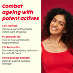PLIX The Plant Fix Pomegranate 1% Retinol & 1% Bakuchi Oil Anti Ageing Night Cream - Distacart
