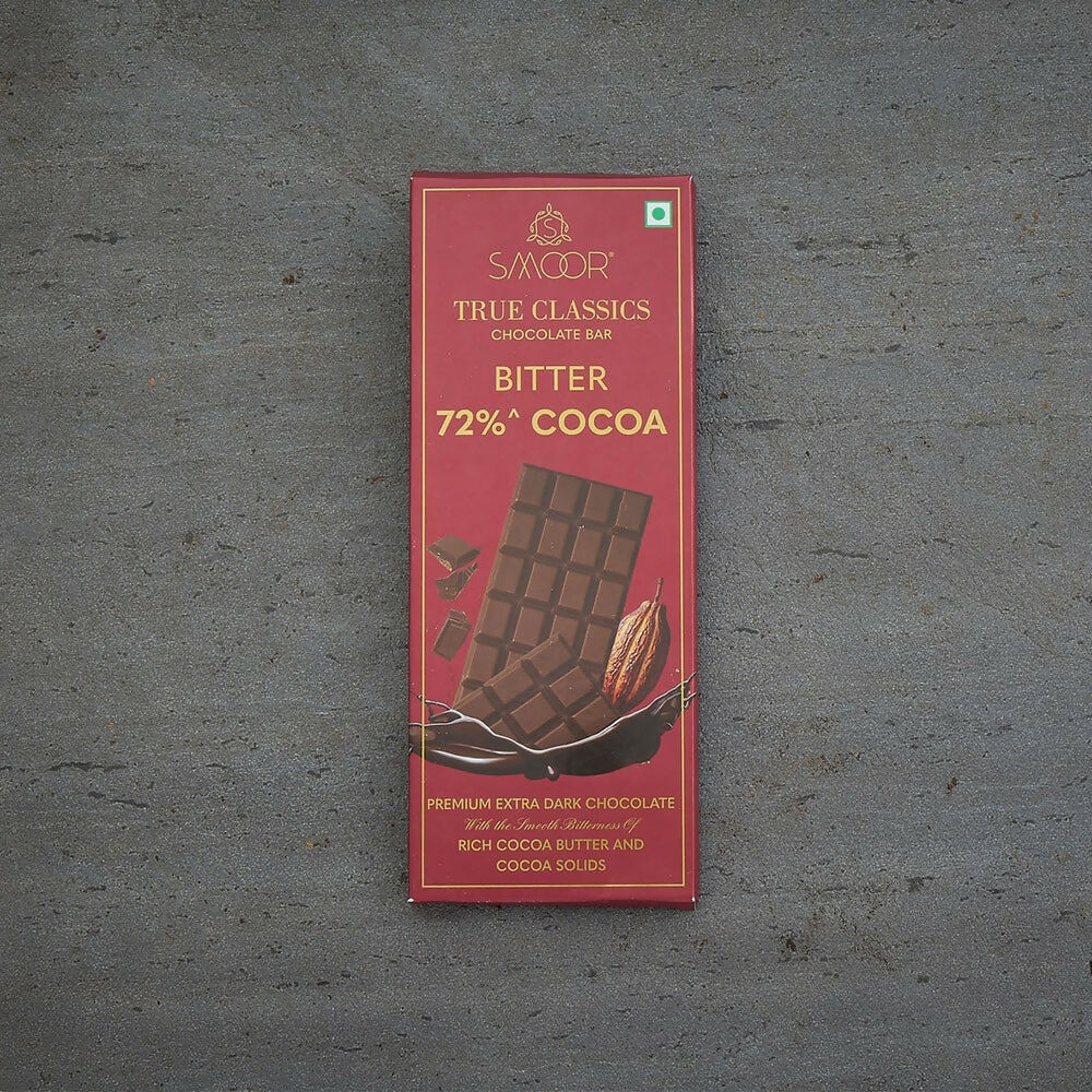Smoor True Classics 72% Cocoa Extra Dark Chocolate - Distacart