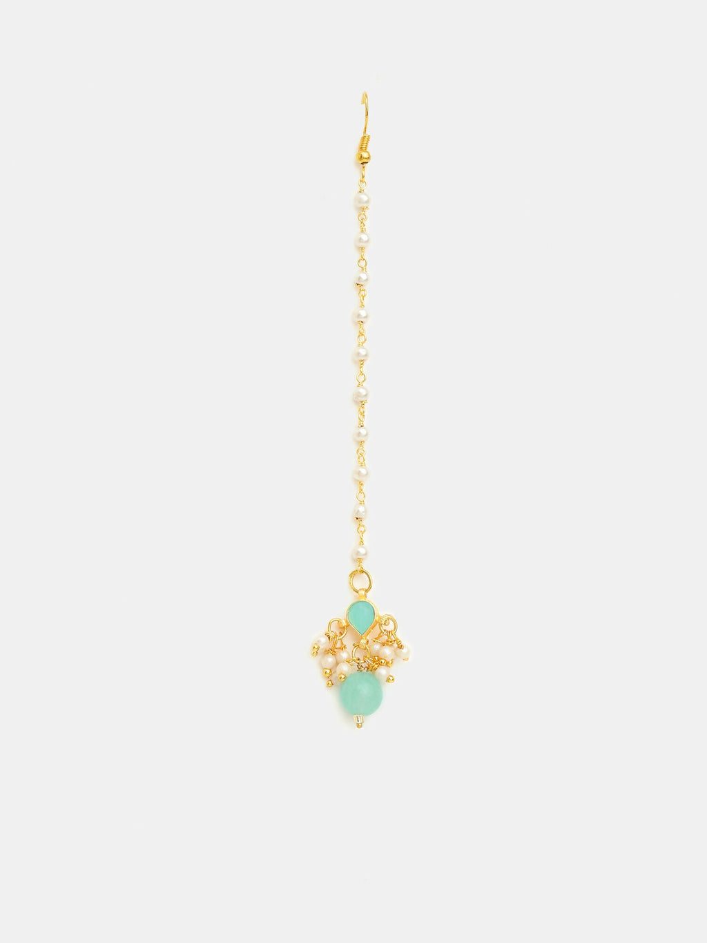 Ruby Raang Starry Stone Maang Tikka - Distacart