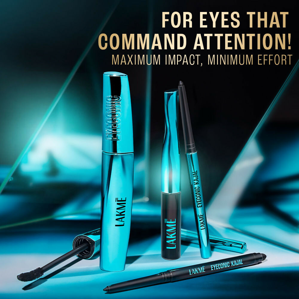 Lakme 9 To 5 Eyeconic Liquid Eyeliner - Deep Brown