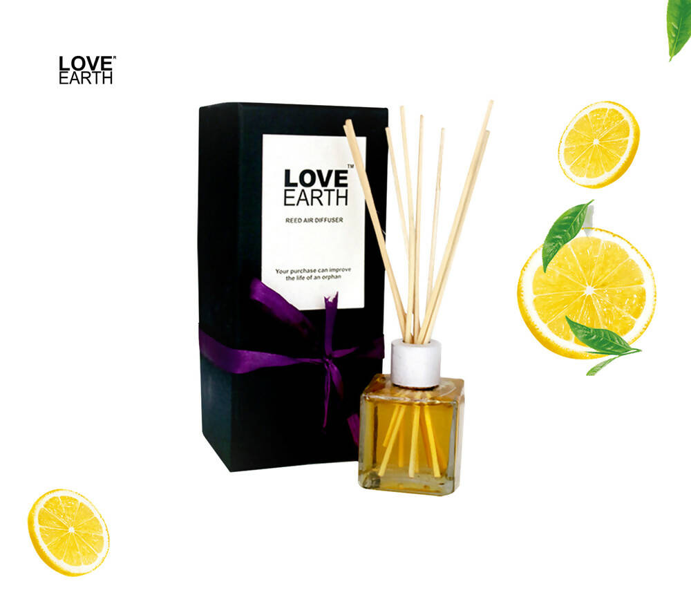 Love Earth Reed Diffuser- Lemon
