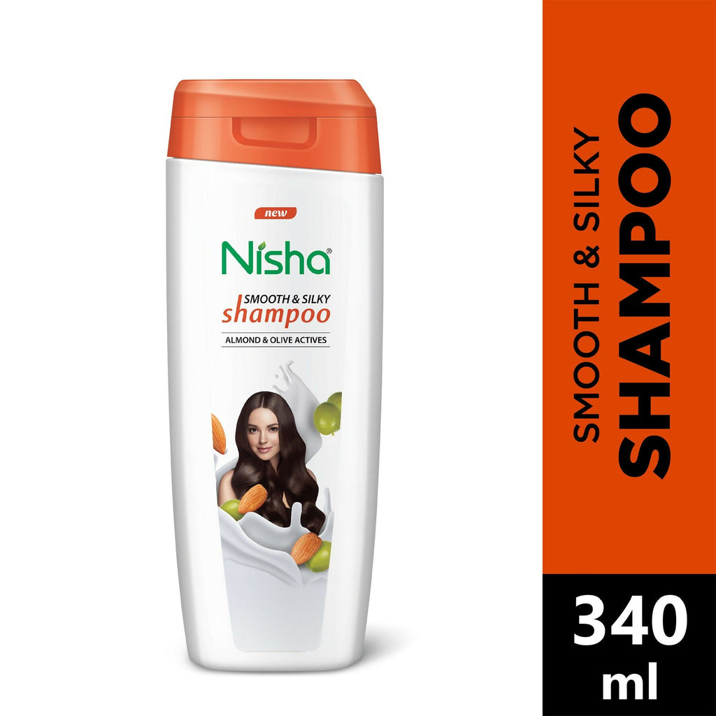 Nisha Almond And Olive Shampoo For Women & Men - Distacart