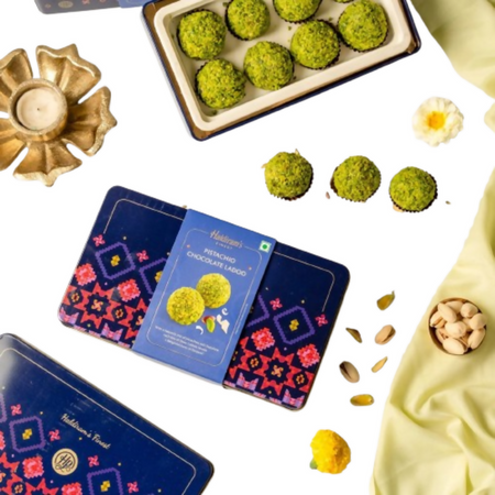 Haldiram's Pistachio Chocolate Ladoo