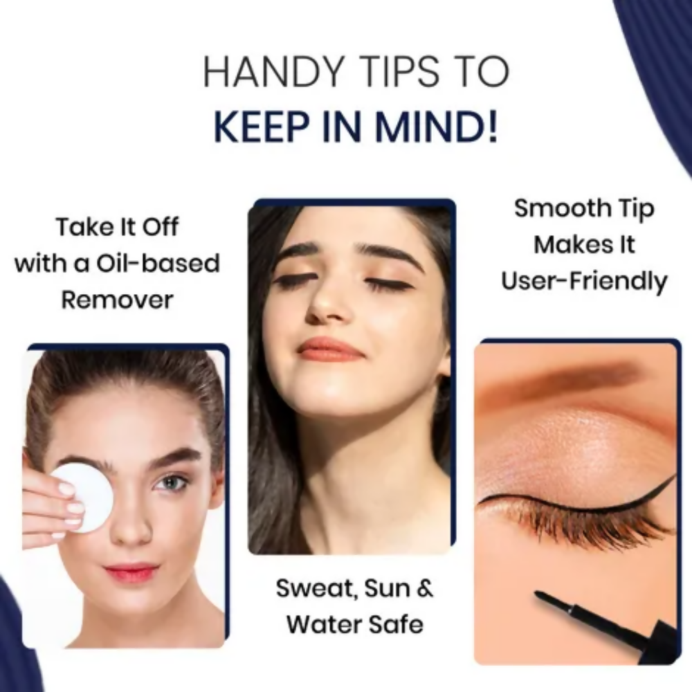 NY Bae Truly Matte Liquid Eyeliner - Nice Navy