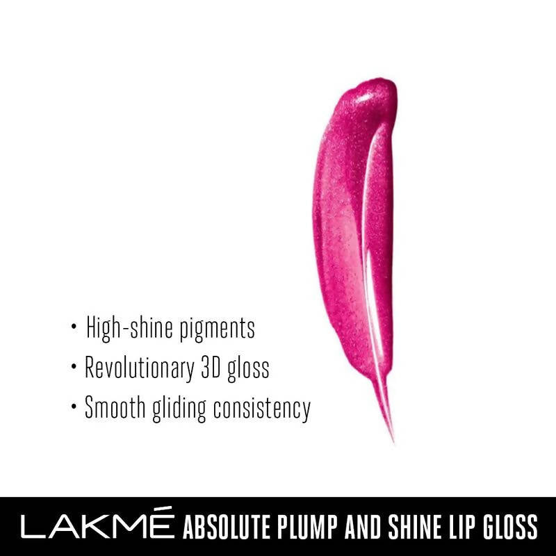 Lakme Absolute Plump & Shine Lip Gloss - Candy Shine