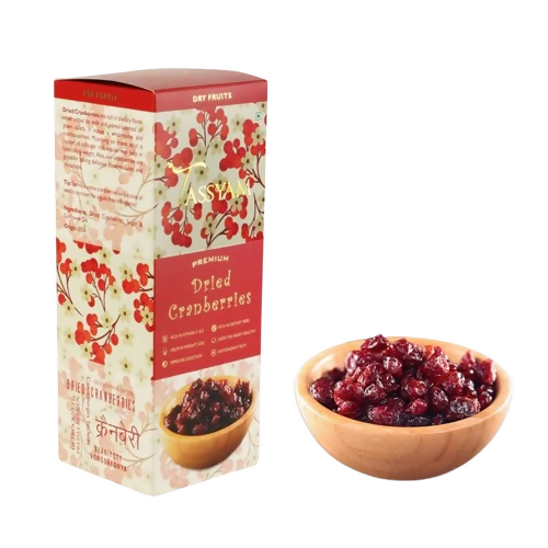 Tassyam Organics Premium Imported Dried Cranberries - Box - Distacart