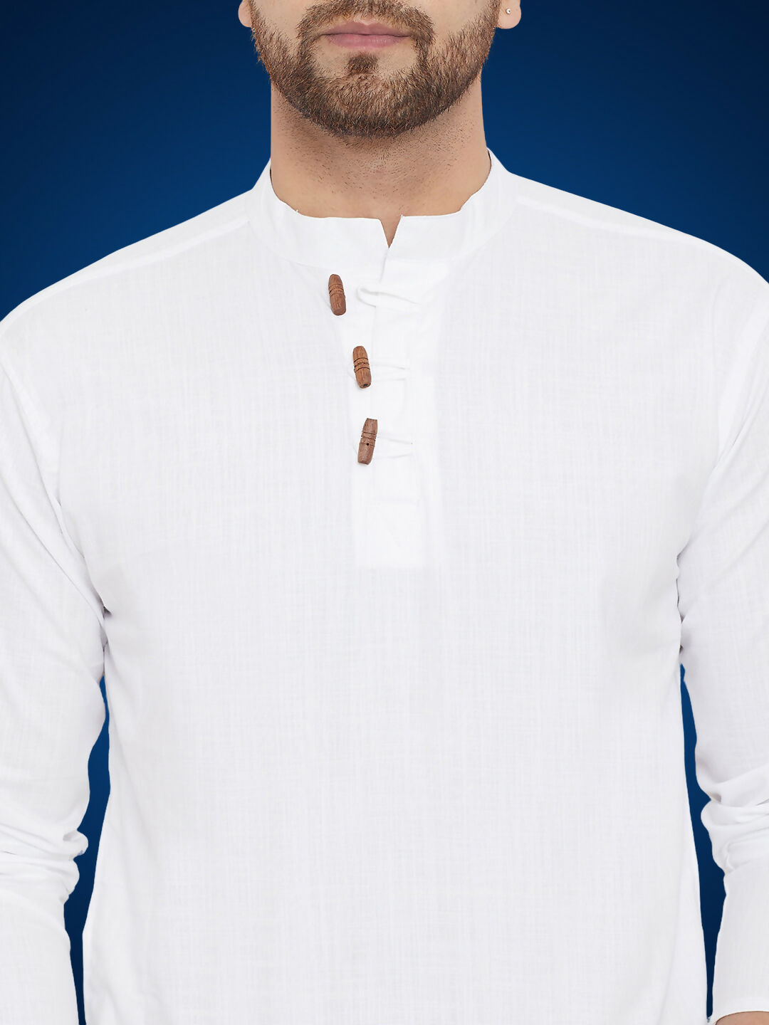 Even Apparels Men's Pure Cotton White Kurta