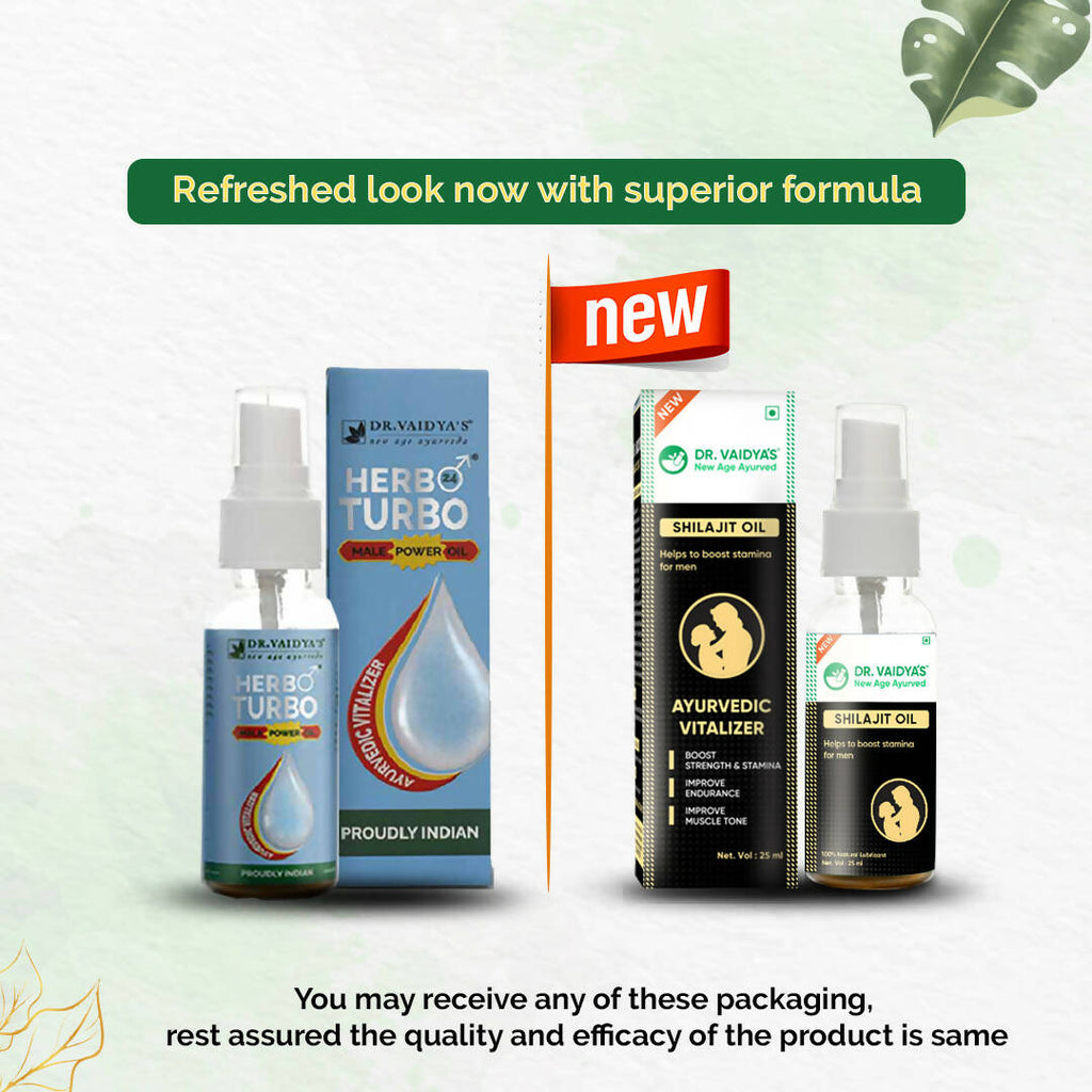 Dr. Vaidya's SJ Oil for Men: Enhance Power & Stamina With the Natural Oil