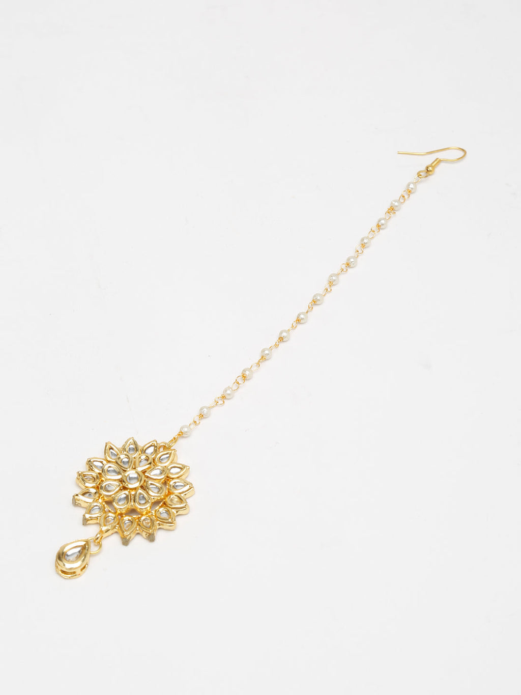 Kundan Maang Tikka - Ruby Raang - Distacart