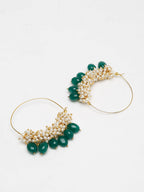 Pearl & Emerald Loops - Ruby Raang - Distacart