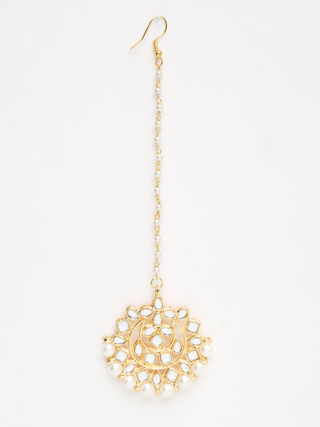 Kundan Maang Tikka - Ruby Raang - Distacart