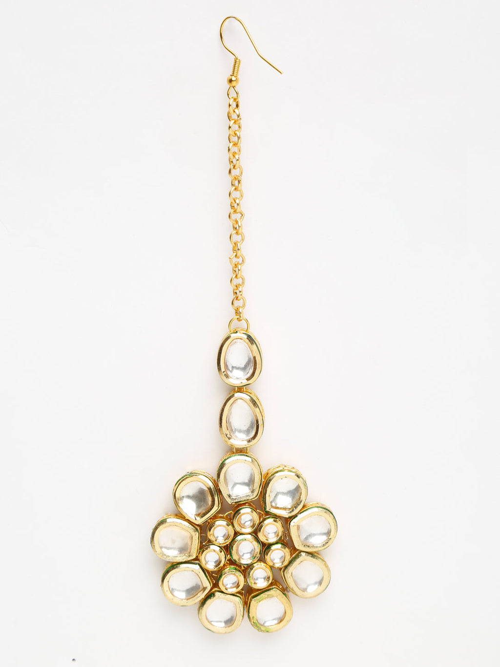 Kundan Maang Tikka - Ruby Raang - Distacart