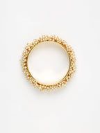 Pearl Embellished Bange Set Of 2 - Ruby Raang - Distacart