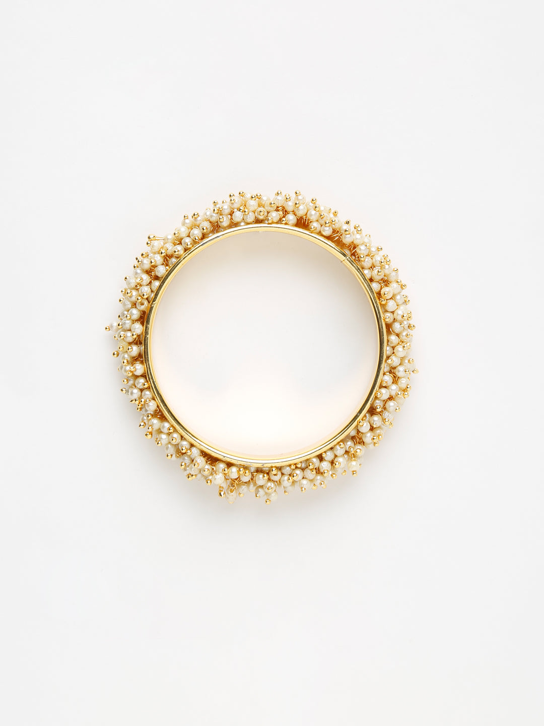 Pearl Embellished Bange Set Of 2 - Ruby Raang - Distacart