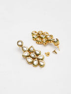 Kundan Neckpiece With Earrings - Ruby Raang - Distacart