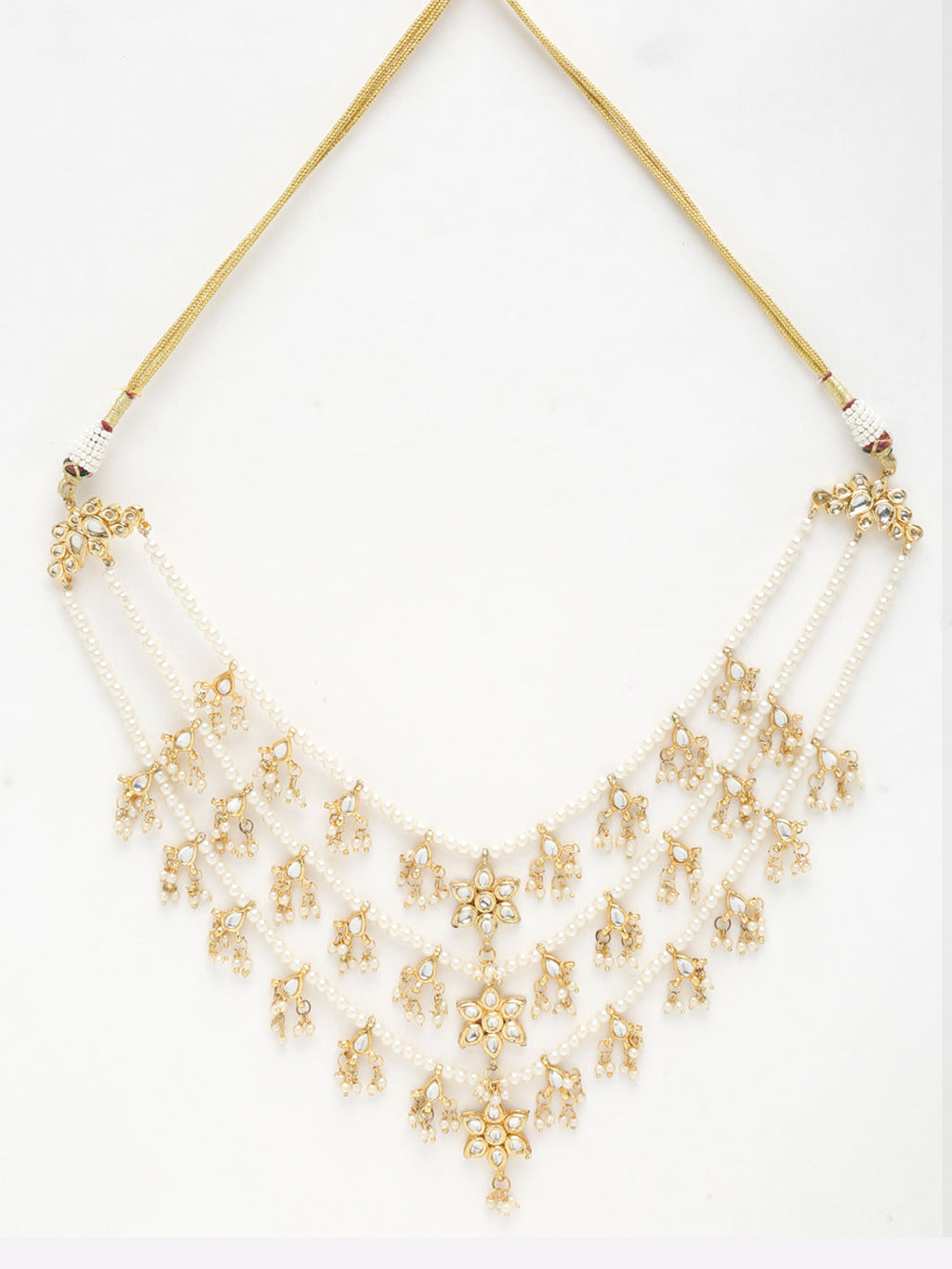 Kundan Neckpiece - Ruby Raang - Distacart