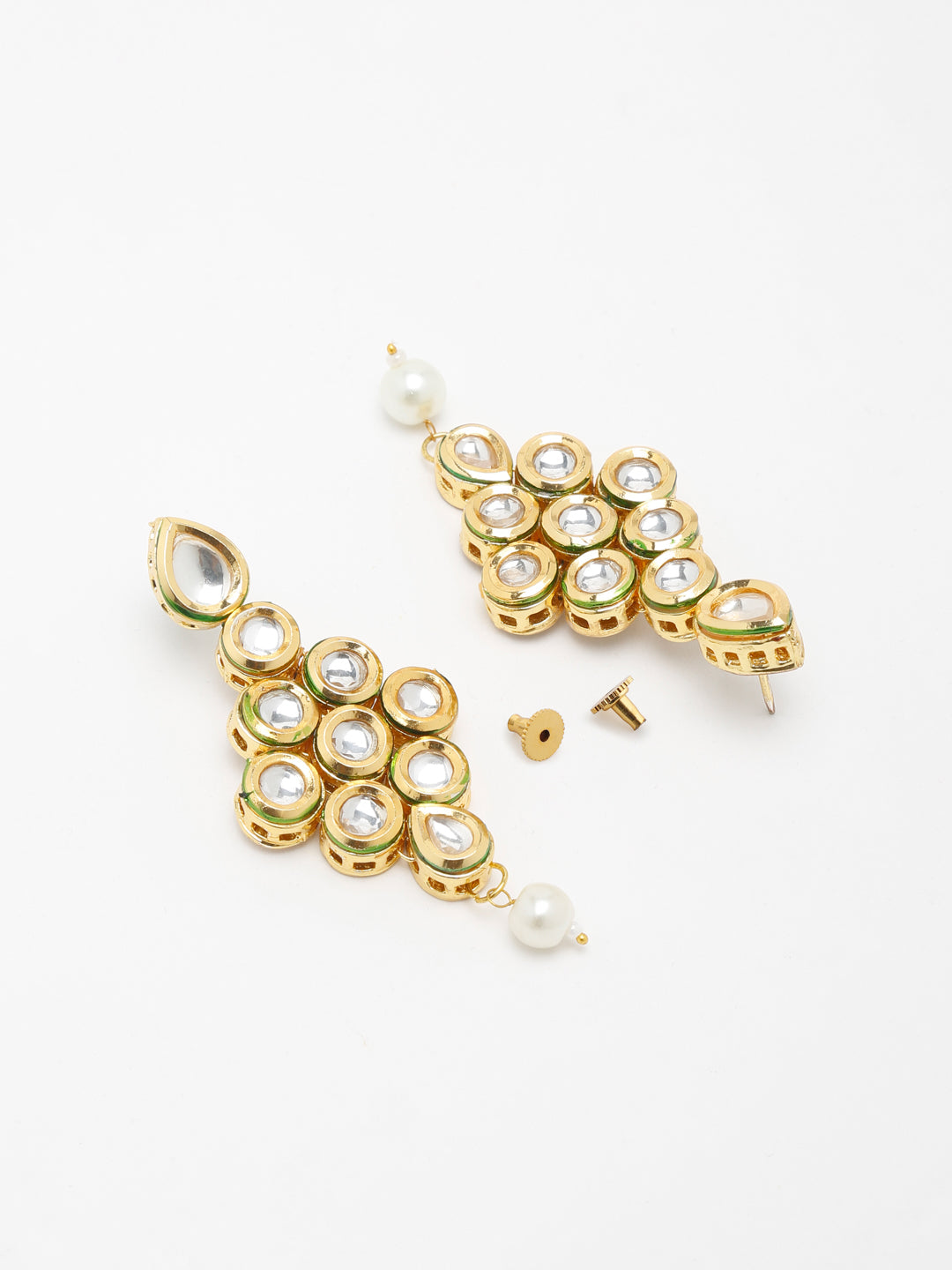 Kundan Choker With Earrings - Ruby Raang - Distacart
