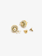 Kundan Choker With Pearls, Earrings - Ruby Raang - Distacart