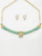 Kundan Choker With Studs - Ruby Raang - Distacart