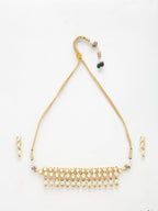 Kundan Choker With Earrings - Ruby Raang - Distacart