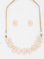 Kundan Choker With Pearls, Earrings & Maang Tikka - Ruby Raang - Distacart