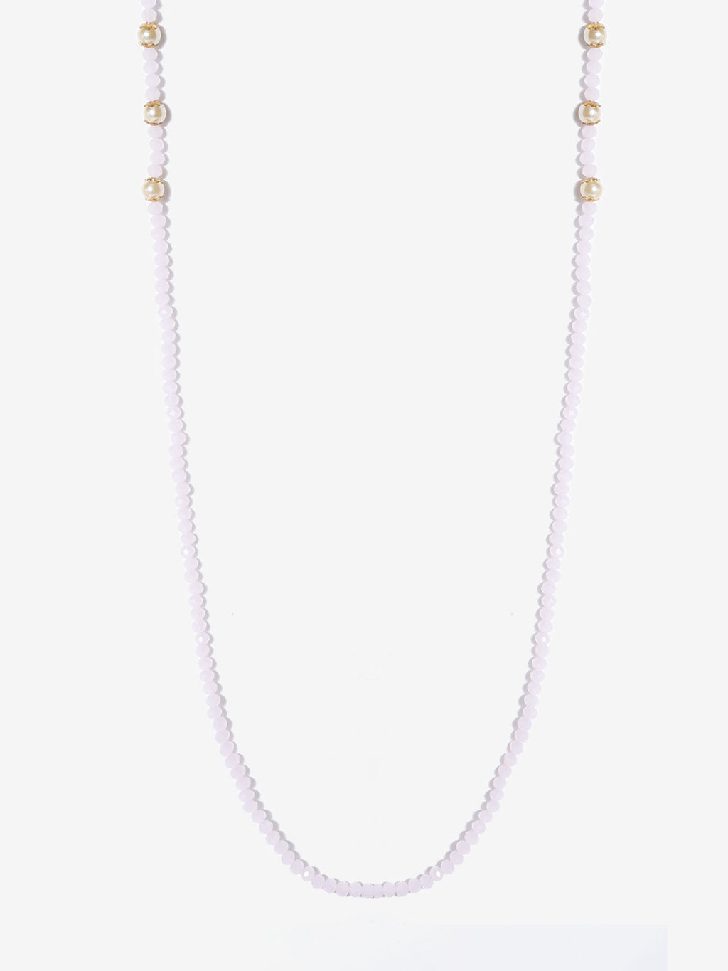 Stone And Gold Plated Mask Chain - Ruby Raang - Distacart