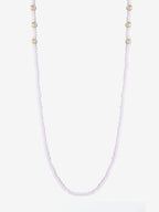 Stone And Gold Plated Mask Chain - Ruby Raang - Distacart