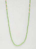 Stone And Gold Plated Mask Chain - Ruby Raang - Distacart