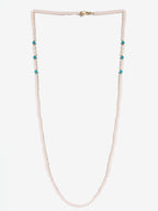 Stone And Gold Plated Mask Chain - Ruby Raang - Distacart
