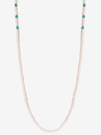 Stone And Gold Plated Mask Chain - Ruby Raang - Distacart