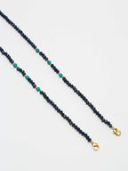 Stone And Gold Plated Mask Chain - Ruby Raang - Distacart