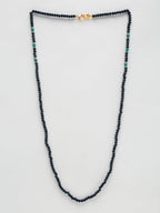 Stone And Gold Plated Mask Chain - Ruby Raang - Distacart