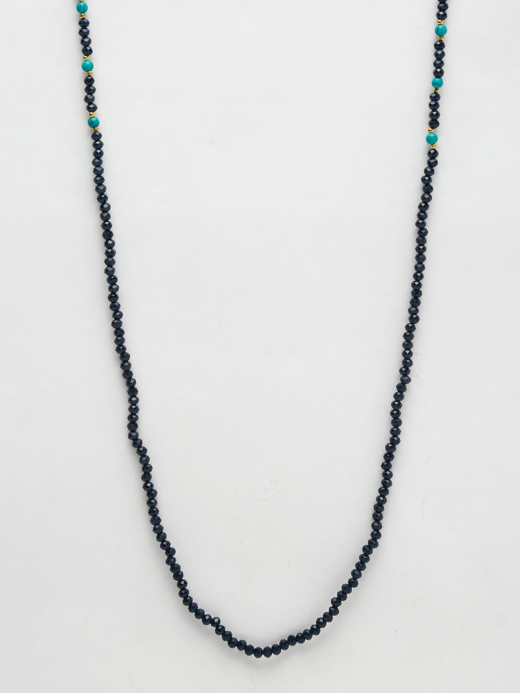 Stone And Gold Plated Mask Chain - Ruby Raang - Distacart