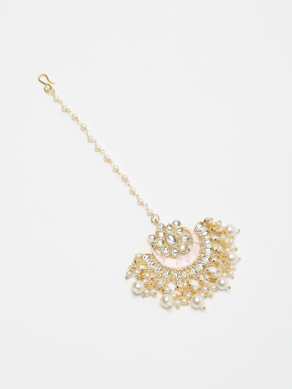 Kundan Maang Tikka - Ruby Raang - Distacart