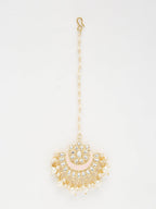 Kundan Maang Tikka - Ruby Raang - Distacart
