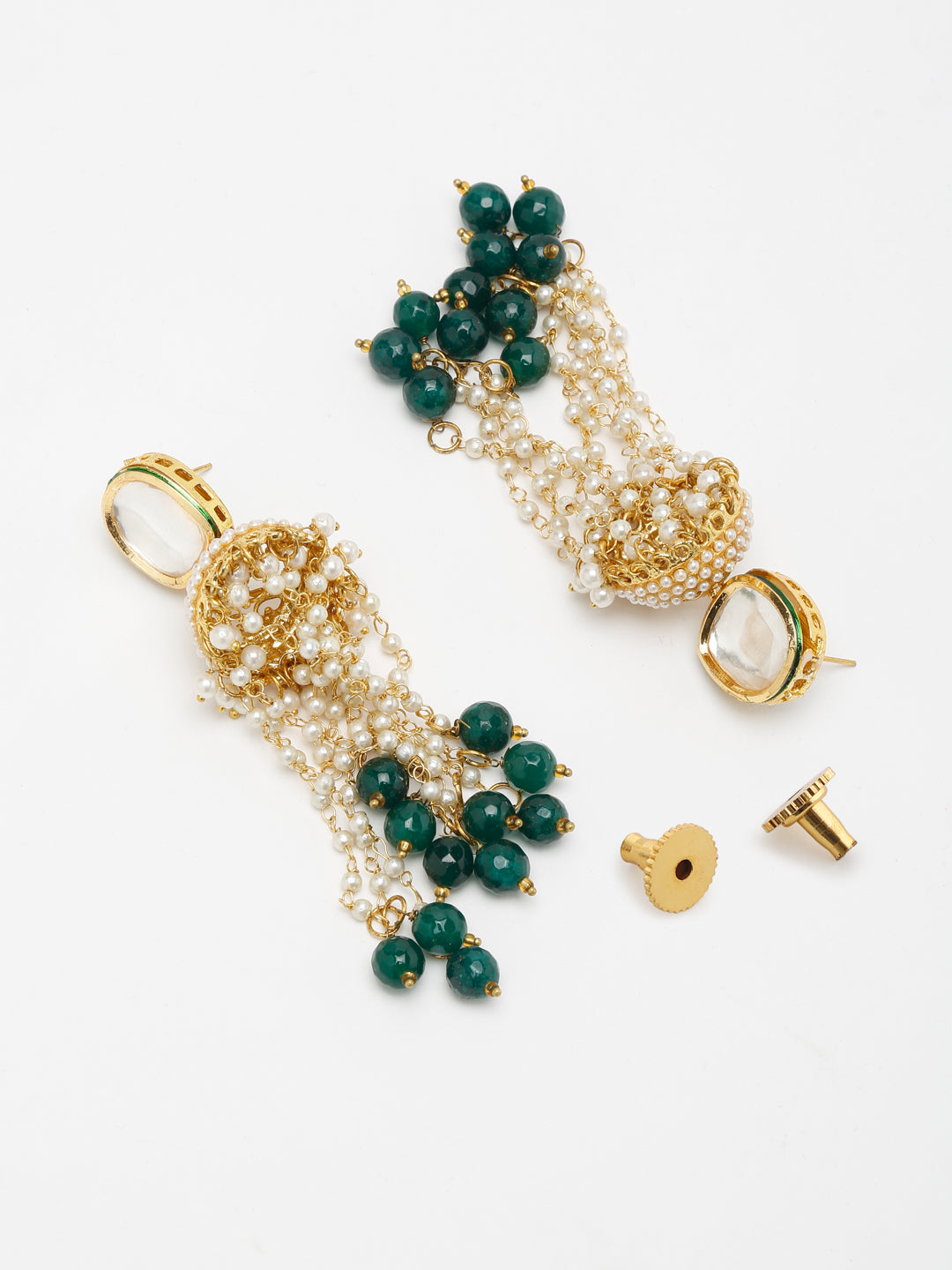 Kundan Earrings - Ruby Raang - Distacart