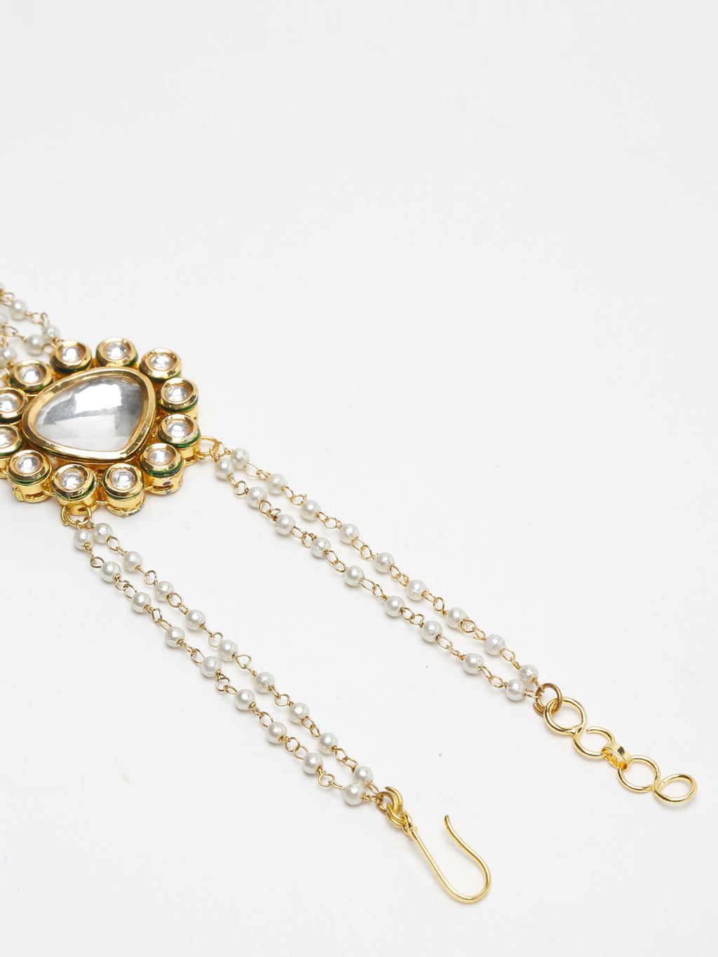 Kundan Bracelet - Ruby Raang - Distacart
