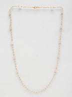 Stone And Gold Plated Mask Chain - Ruby Raang - Distacart
