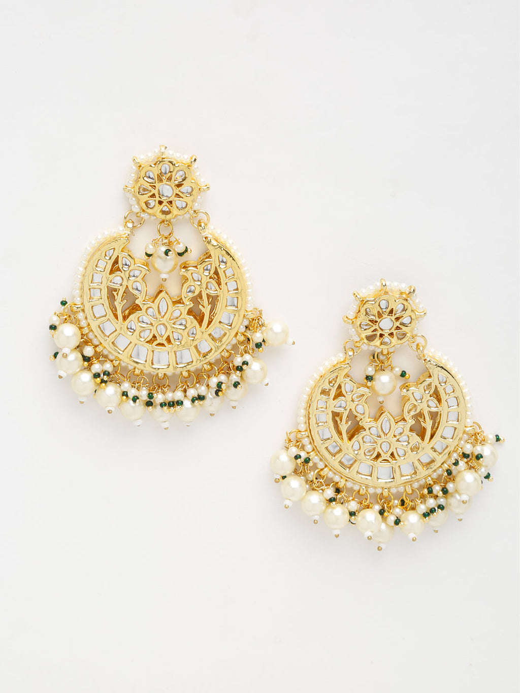 Kundan Earrings - Ruby Raang - Distacart